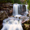 Waterfall of Jedlova (Jizerske hory - Josefuv dul)